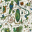 Clarke & Clarke Quetzal Green Wp Wallpaper Sample W0217/03.CAC.0