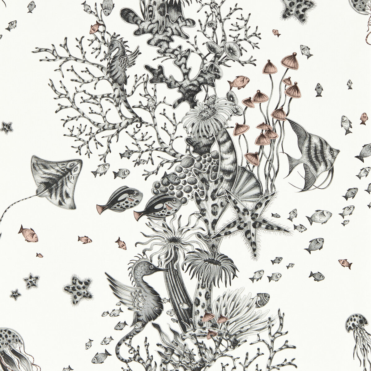 Clarke & Clarke Seaforest Mono Wp Wallpaper W0218/03.CAC.0