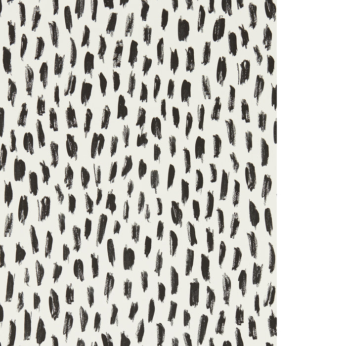 Clarke & Clarke Loxley Ivory/Noir Wallpaper W0226/02.CAC.0