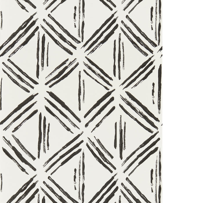 Clarke & Clarke Murakami Noir Wallpaper Sample W0228/04.CAC.0