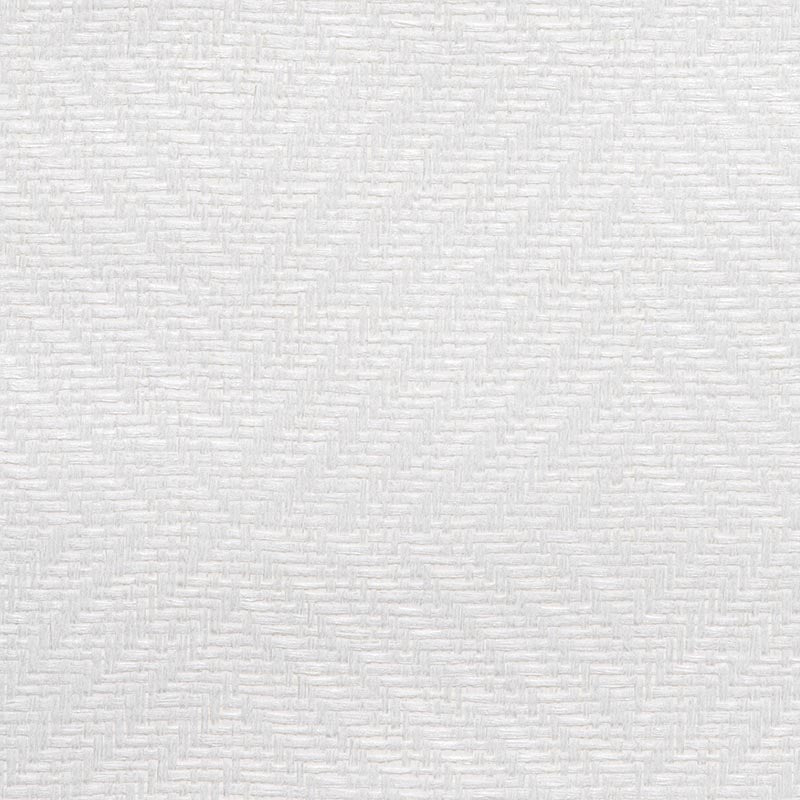 Holly Hunt Walls Glazed Over White Satin Wallpaper Sample W1010/01