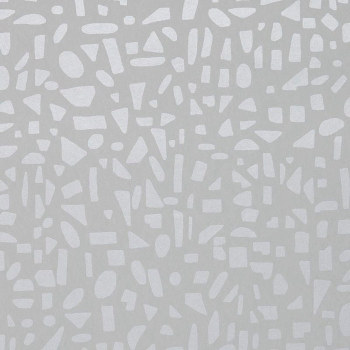 Holly Hunt Walls Aztec Sterling Wallpaper Sample W1028/05
