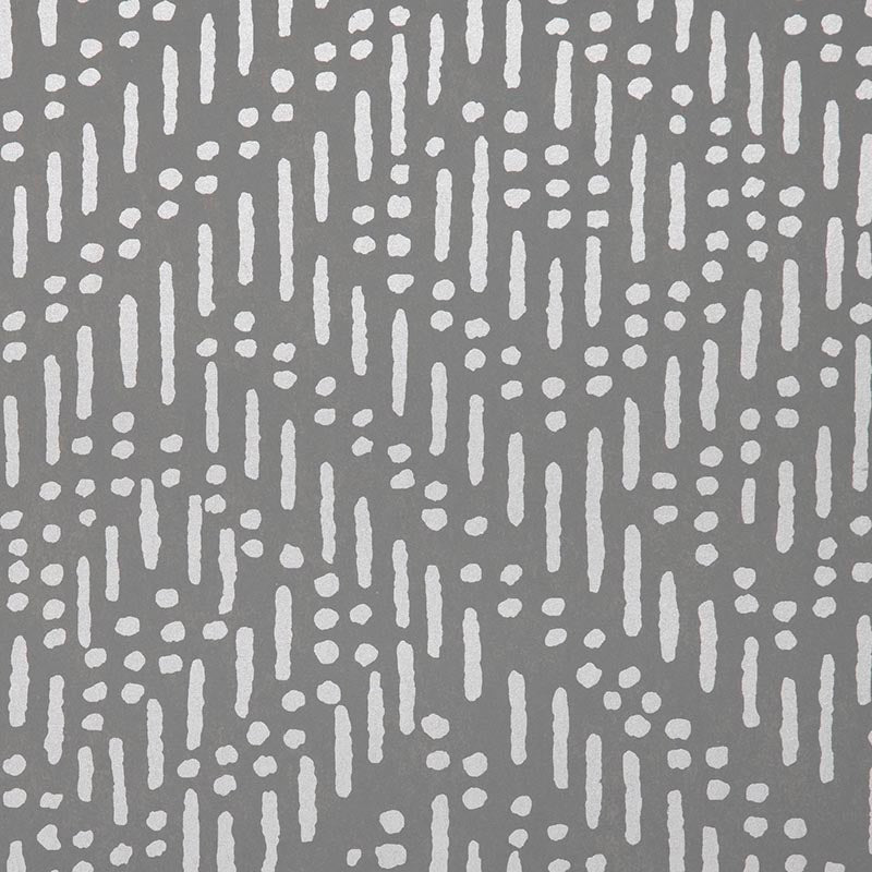 Holly Hunt Walls Labyrinth Carbon Wallpaper W1035/05