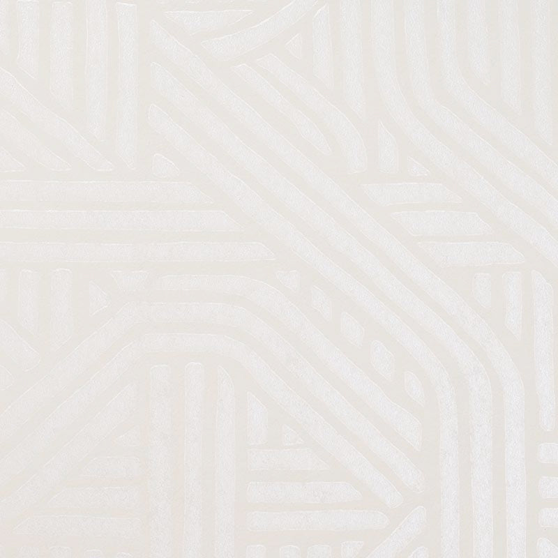 Holly Hunt Walls Cartography Blush Wallpaper Sample W1042/02