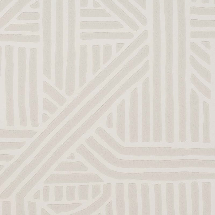 Holly Hunt Walls Cartography Limestone Wallpaper Sample W1042/04