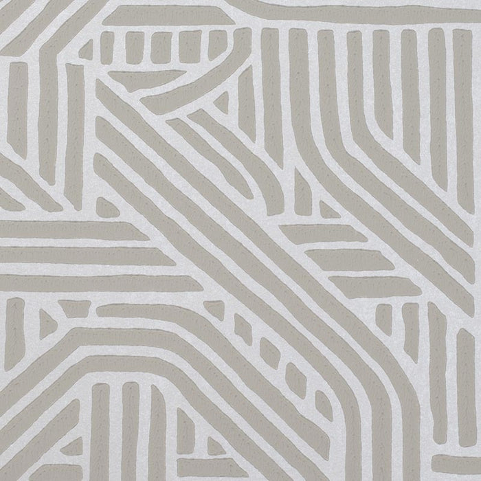 Holly Hunt Walls Cartography Silt Wallpaper Sample W1042/06