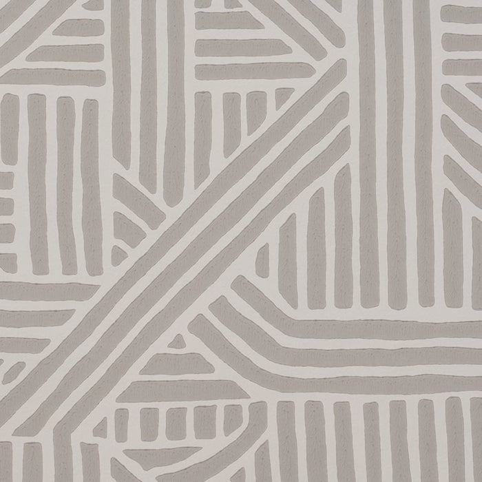 Holly Hunt Walls Cartography Mink Wallpaper Sample W1042/07