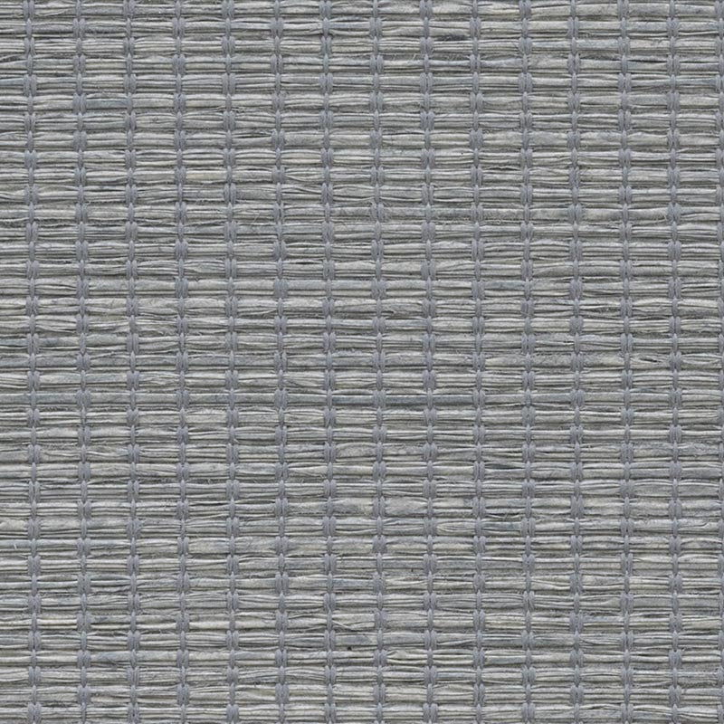 Holly Hunt Walls Halsted Silver Blue Wallpaper Sample W1054/08