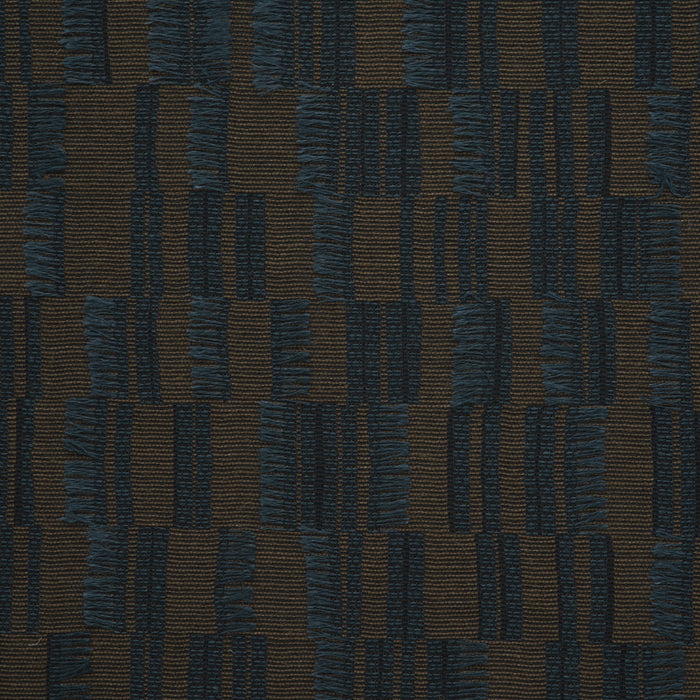 Holly Hunt Walls Tula Weave Indigo Wallpaper Sample W3001/05
