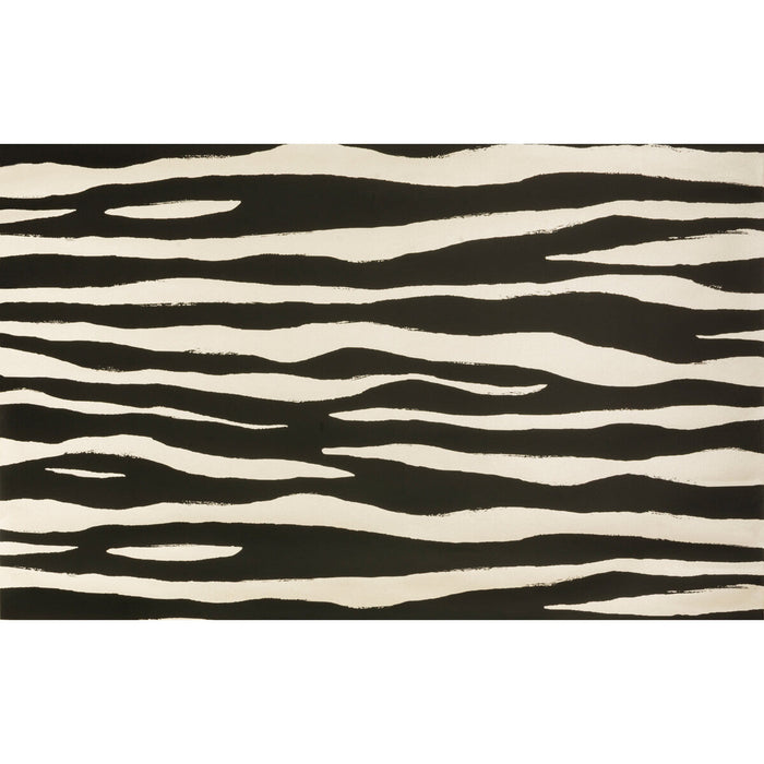 Kravet Design Mona Zebra Night Wallpaper Sample W3321.816.0