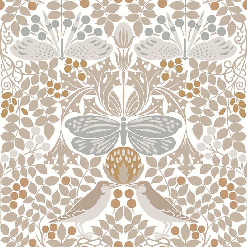 Kravet Design W3929 1611 Wallpaper Sample W3929.1611.0