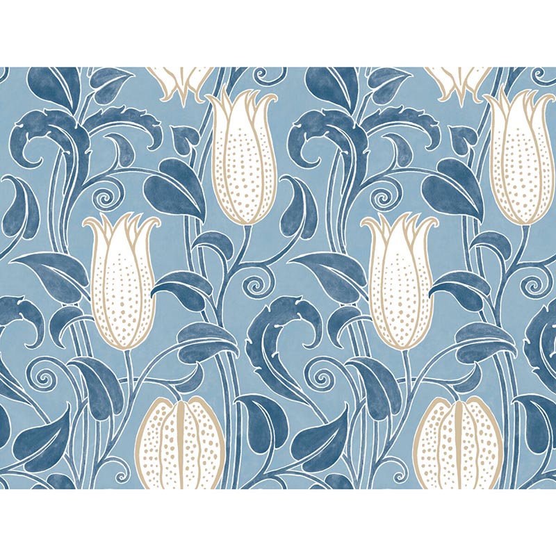 Kravet Design W3933 516 Wallpaper Sample W3933.516.0