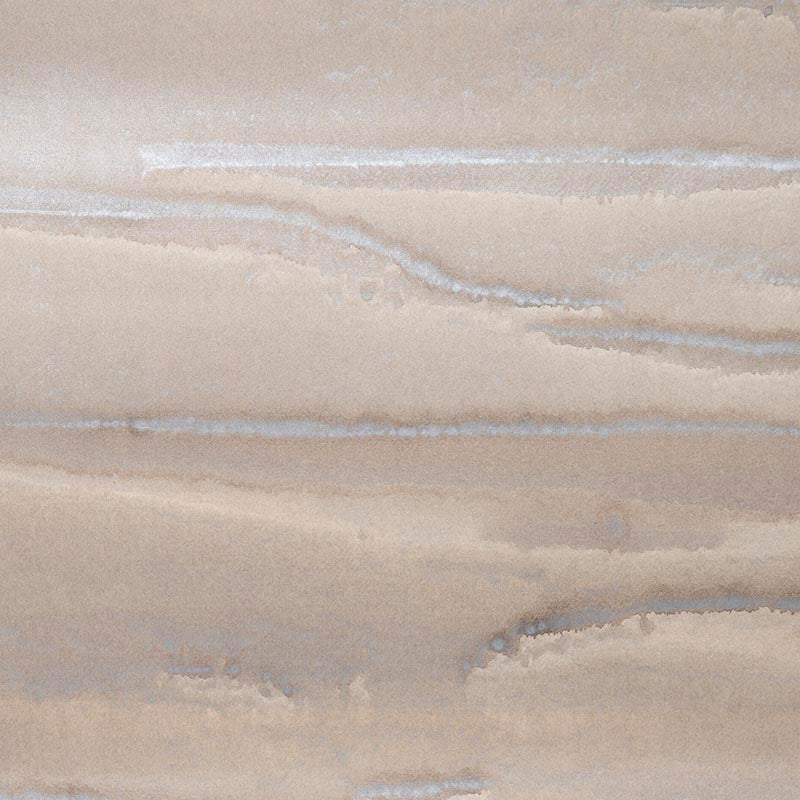 Holly Hunt Walls Cumulus Shimmer Silver Taupe Wallpaper Sample W4009/007