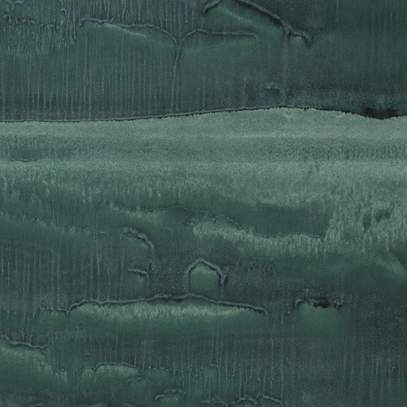Holly Hunt Walls Cumulus Shimmer Malachite Wallpaper Sample W4009/027