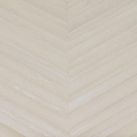 Holly Hunt Walls Cumulus Chevron Ivory Wallpaper W4014/001