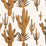 Kravet Couture Cacti Land Wp Saffron Wallpaper Sample W4260.404.0