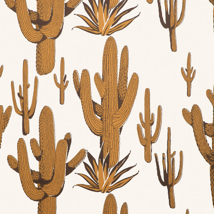 Kravet Couture Cacti Land Wp Saffron Wallpaper Sample W4260.404.0