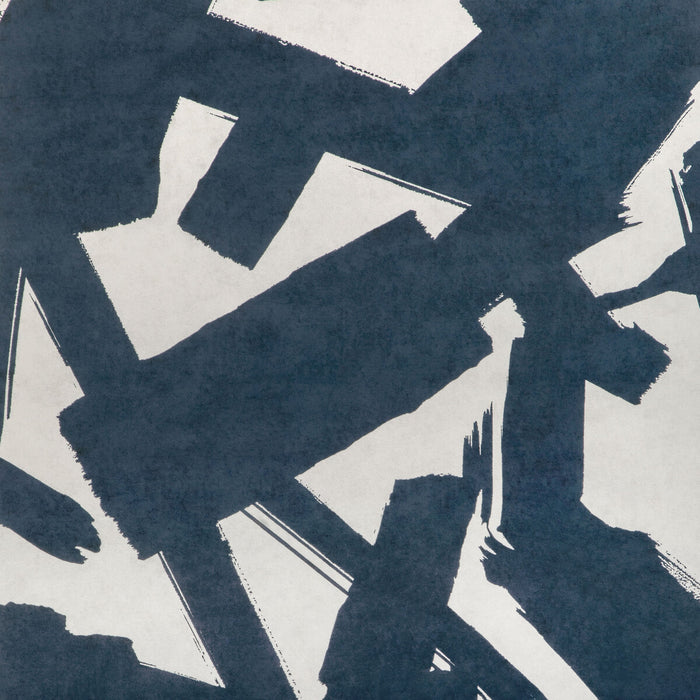 Kravet Couture Bold Lines Wp Indigo Wallpaper W4267.50.0
