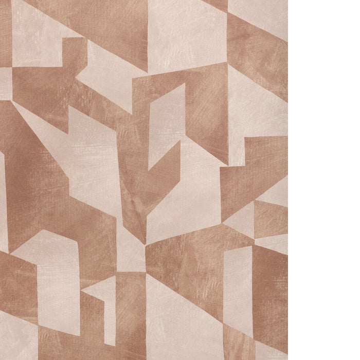 Kravet Couture Shape Shifter Terra Wallpaper Sample W4399.1216.0