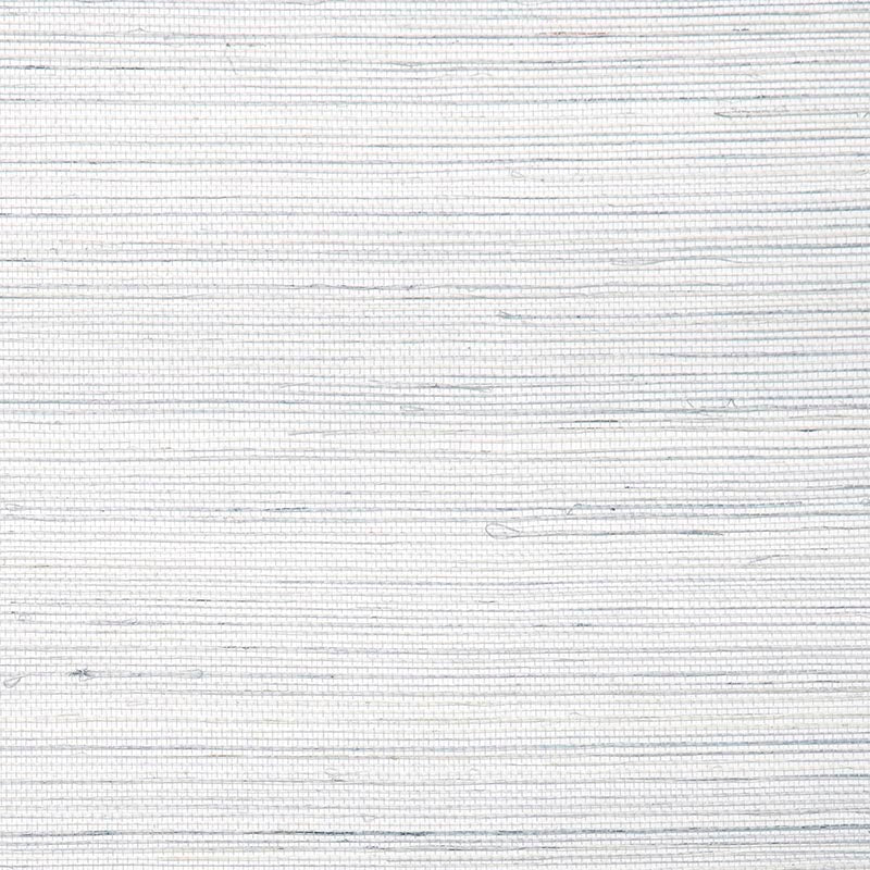 Holly Hunt Walls Illumination Silver Blue Wallpaper Sample W5014/092