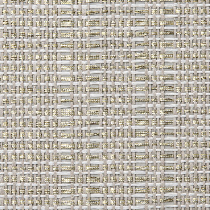 Holly Hunt Walls Lucien Antique Gold Wallpaper Sample W5088/002