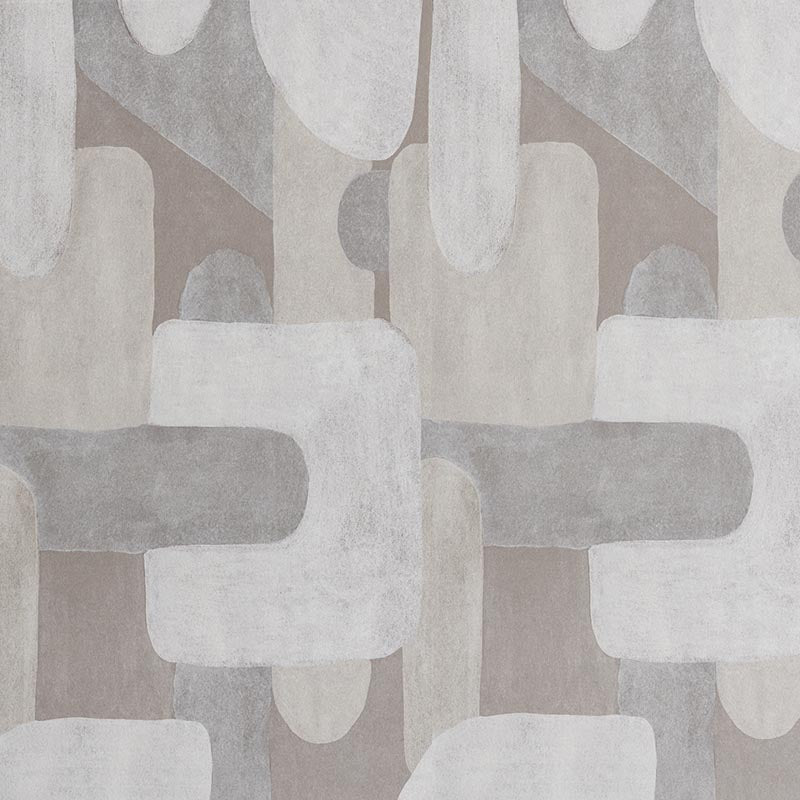 Holly Hunt Walls Pipe Dream Oyster Wallpaper W8600/01