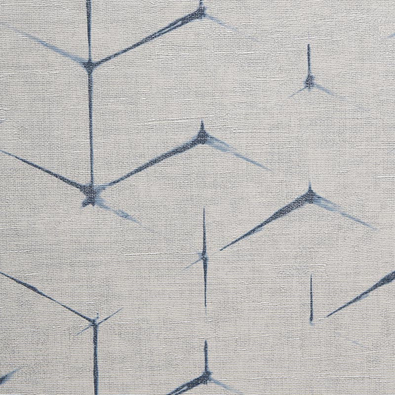 Holly Hunt Walls Donato Indigo Wallpaper W9007/02