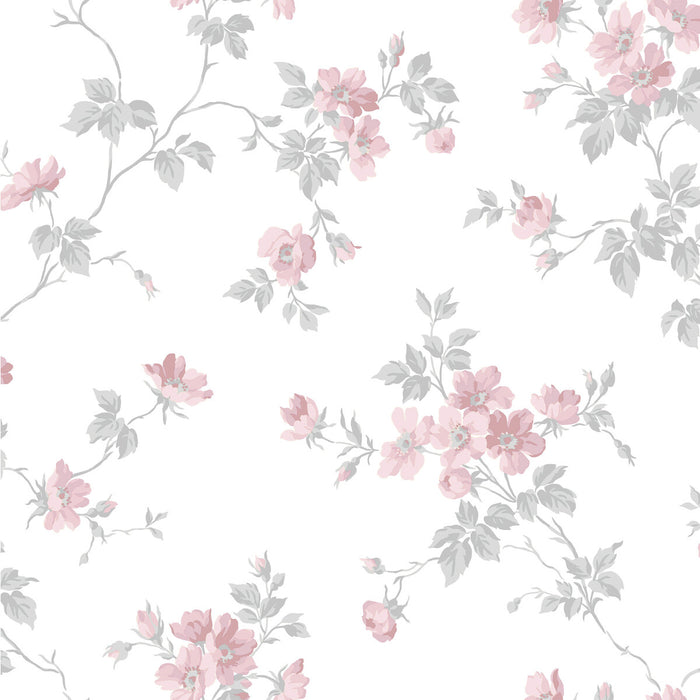 Winfield Thybony Charlotta Pink Wallpaper WDR1017.WT.0
