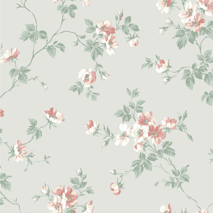 Winfield Thybony Charlotta Mint Wallpaper Sample WDR1018.WT.0