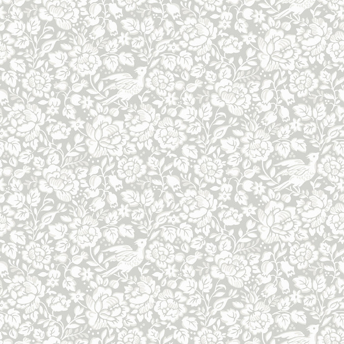 Winfield Thybony Birdie Grey Wallpaper Sample WDR1032.WT.0