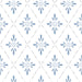 Winfield Thybony Trelliage Blue Wallpaper Sample WDR1059.WT.0