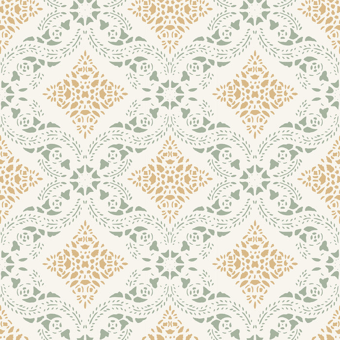 Winfield Thybony Morrissey Ochre Wallpaper WDR1061.WT.0