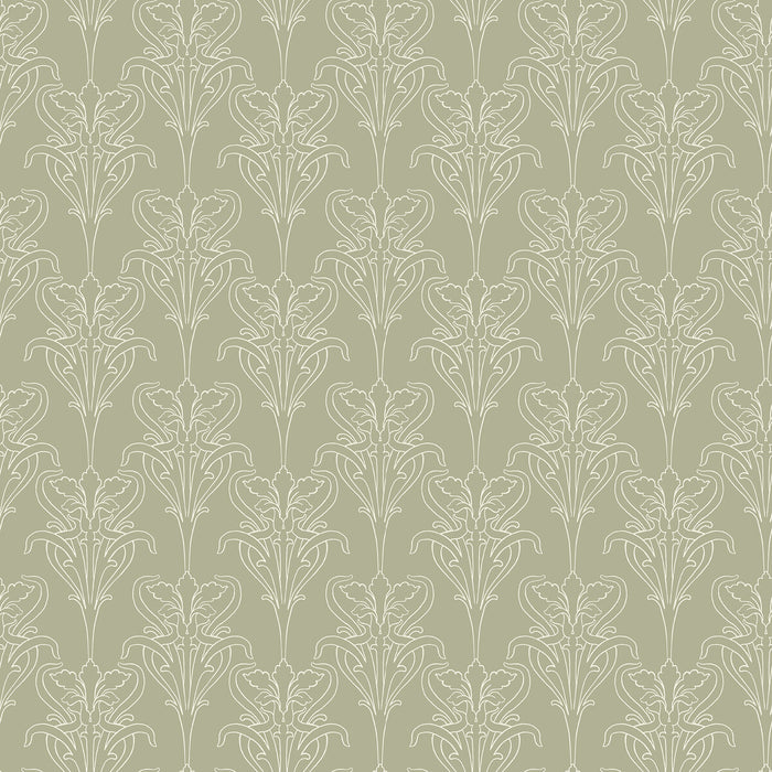 Winfield Thybony Alice French Blue Wallpaper Sample WDR1067.WT.0