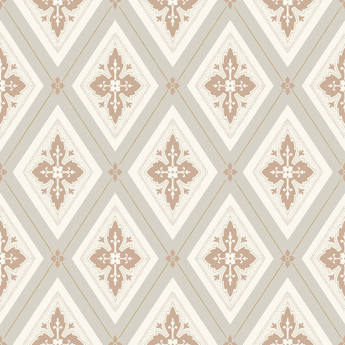 Winfield Thybony Lily Apricot Wallpaper WDR2018.WT.0