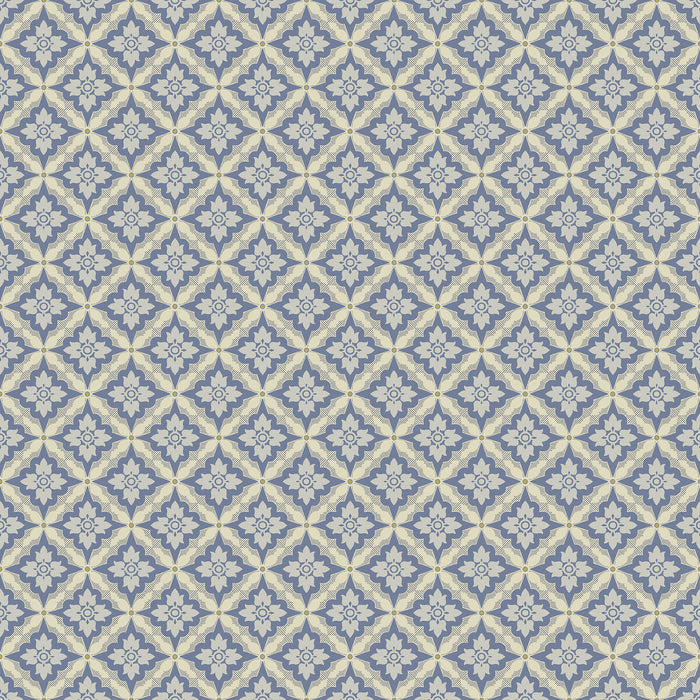 Winfield Thybony Malin Cobalt Wallpaper Sample WDR2025.WT.0