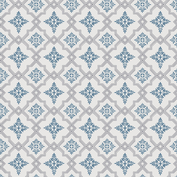 Winfield Thybony Gabriela Cornwall Blue Wallpaper Sample WDR2047.WT.0