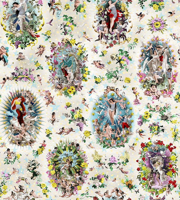 Jean Paul Gaultier Recreation Multico Wallpaper Sample WH033090001