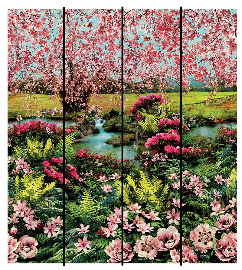 Jean Paul Gaultier Festival - Mural Multico Wallpaper WH033190001