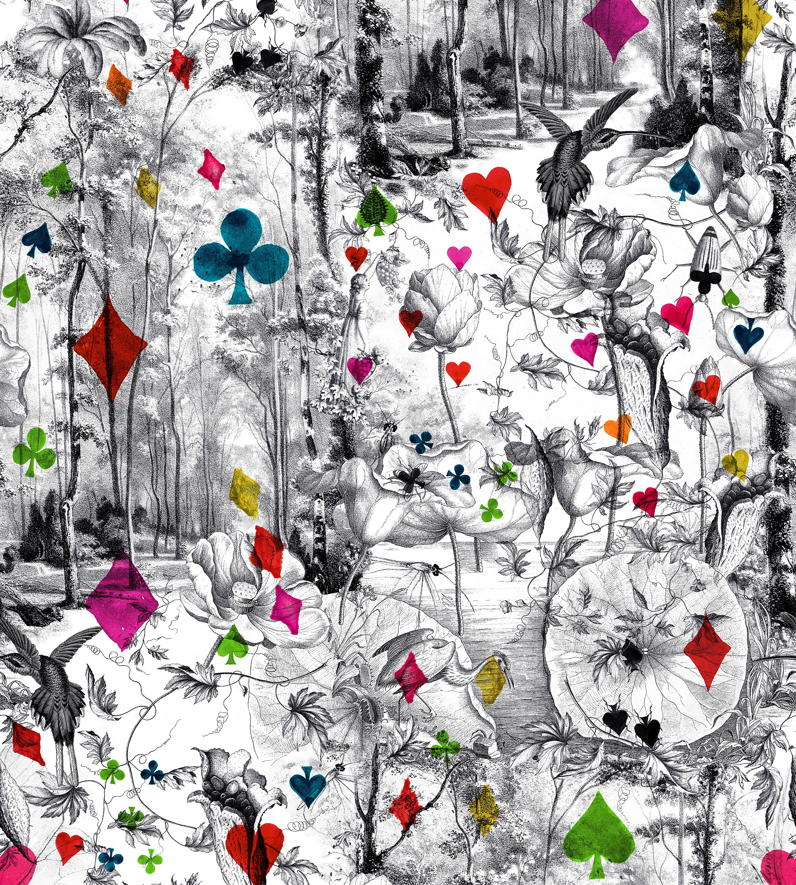 Jean Paul Gaultier Beriba Multico Wallcovering Sample WH033330001