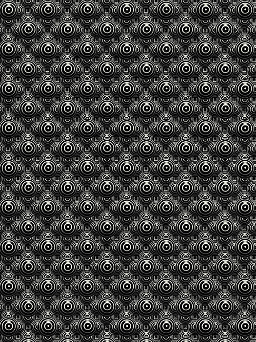 Jean Paul Gaultier Spirale Noir Wallpaper Sample WH033350001