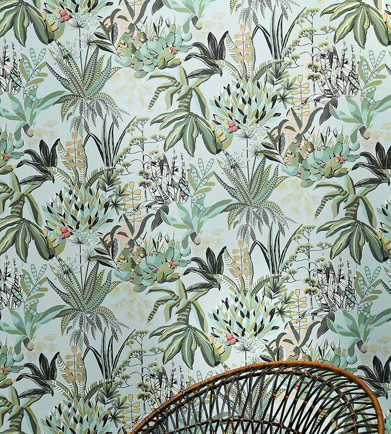 Lelievre Figari Agave Wallpaper Sample WH064400001