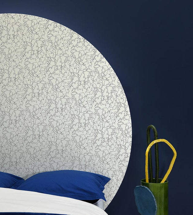 Lelievre Ressemblance Ivoire Noir Wallpaper WH064620001