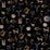Lelievre Joyaux Noir Wallpaper WH064630001