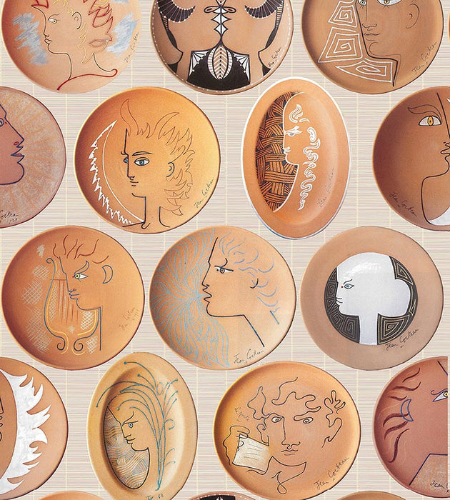 Lelievre Poteries Terre Cuite Wallpaper Sample WH064670001