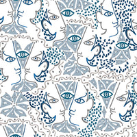 Lelievre Union Azur Wallpaper WH064680001