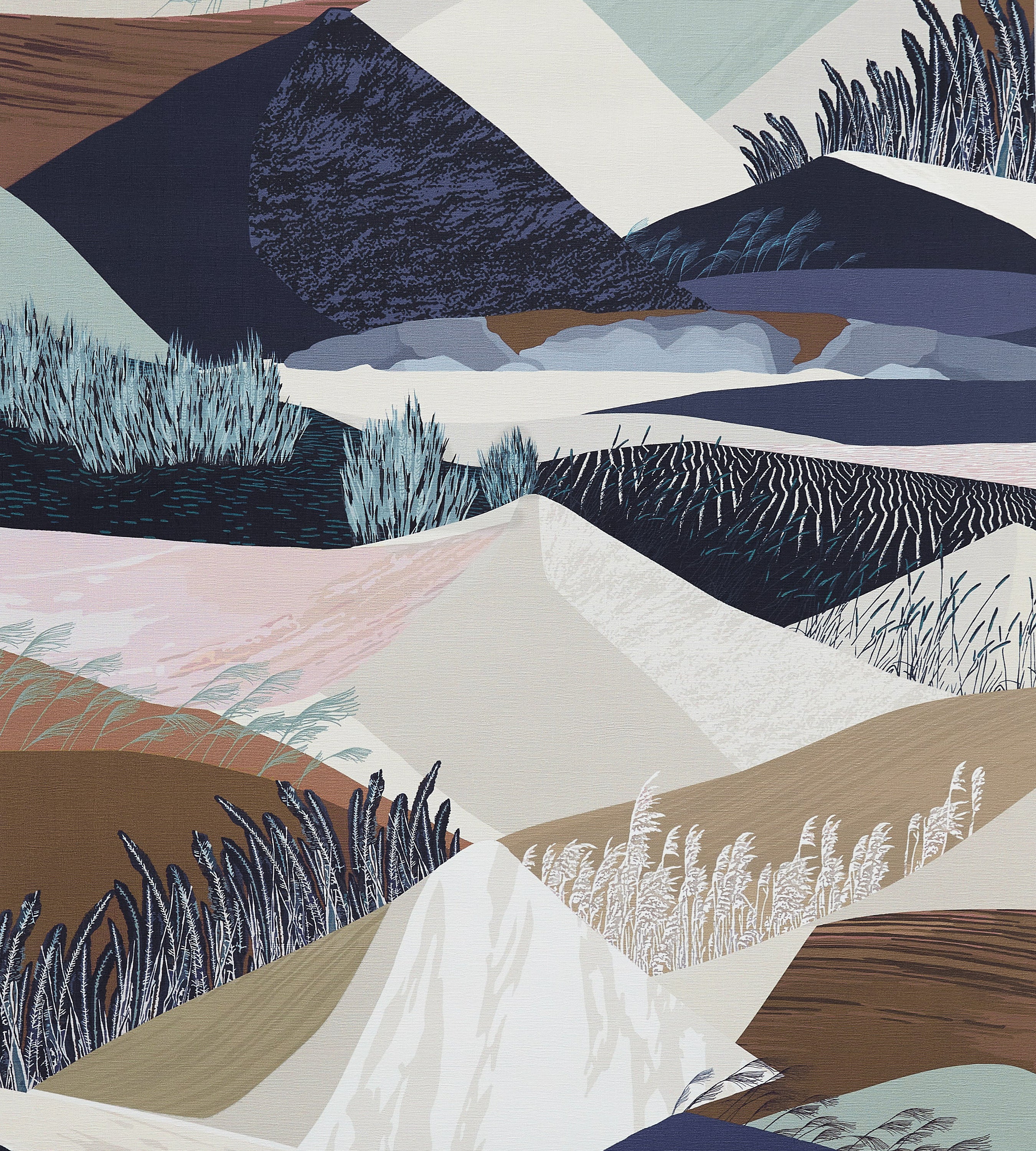 Lelievre Paysage Crepuscule Wallcovering Sample WH064550002