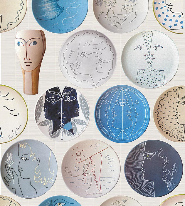 Lelievre Poteries Kaolin Wallpaper Sample WH064670002