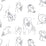 Lelievre Les Dormeurs Bleu Wallpaper WH064690002