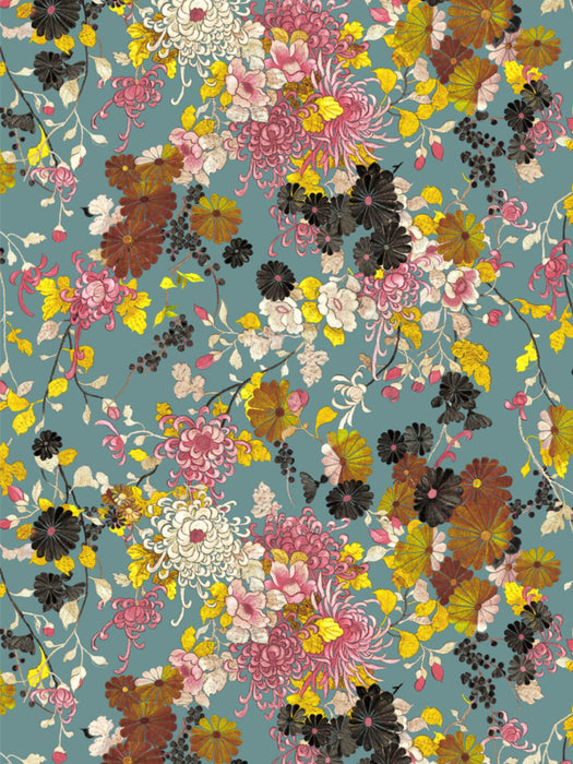 Jean Paul Gaultier Yokata Bleu Wallpaper WH033160003