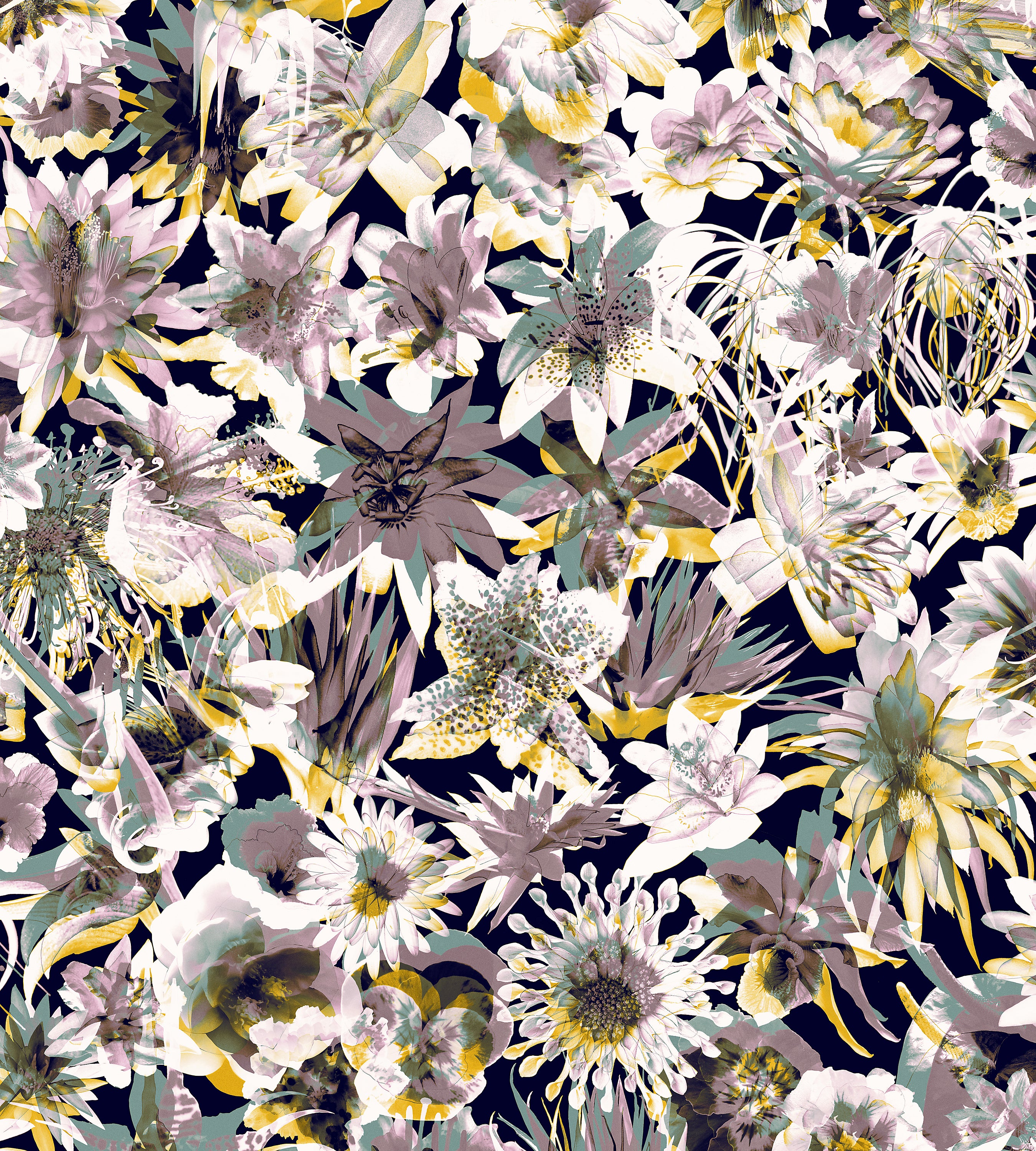 Jean Paul Gaultier Grenada Pastel Wallcovering Sample WH033390003